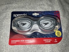Speedo Adult Expanded View Goggles Seaside Anti Fog UV Protection New 14 