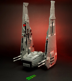 LEGO 75104 Star Wars Kylo Ren's Command Shuttle Ship only No Figs No Box No Book