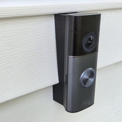 Ring Wired Doorbell Pro 3rd Gen Retinal 4K 4 inch Vinyl Siding Mounting Bracket