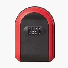 4-Digit Password Key Safe Lock Box Combination Wall Mount Keys Storage Case