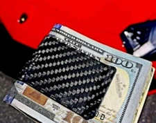 Carbon Fiber Money Clip, RFID Blocking, 5 Year Warrany Against Delamination.