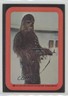 1977 Star Wars Stickers Chewbacca #19 0e3
