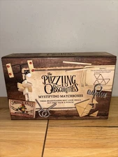 Puzzling Obscurities Brainteasers Wood Metal Professor Matchstick Cards