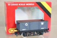 HORNBY R240 GW GWR GREY 7 PLANK WAGON 102971 with SHEET RAIL MINT BOXED of