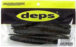 Deps Lure Worm Desuada 6 Inches Black Blue Flake 07 Ebay