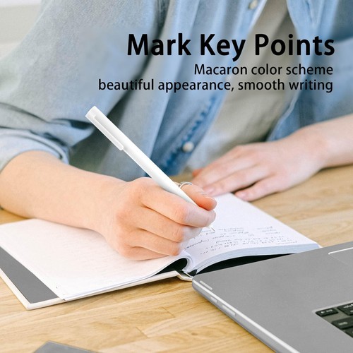 Gel Pens Colored 0.5mm Fine Point Smooth Quick Dry Ink Multicolor 6 Pack - Picture 6 of 7