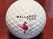 Wallaroo Trail Australia Wine Logo White Used Golf Ball L-22-11 - 1ct one