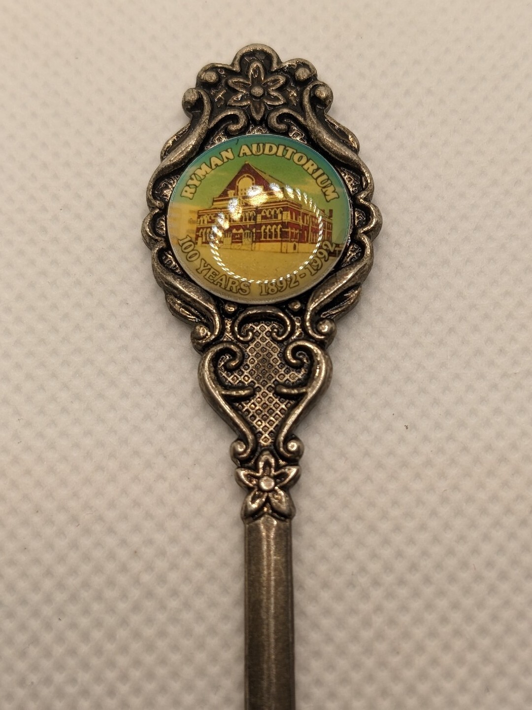 Ryman Auditorium Nashville Tennessee Silverplate Souvenir Spoon