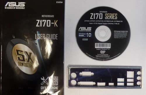ASUS Z170-K Handbuch - Blende - Treiber CD   #68249