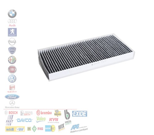 FILTRO ARIA ABITACOLO ANTIPOLLINE MERCEDES CLASSE A W169 B W245 SCF508 - Foto 2 di 3