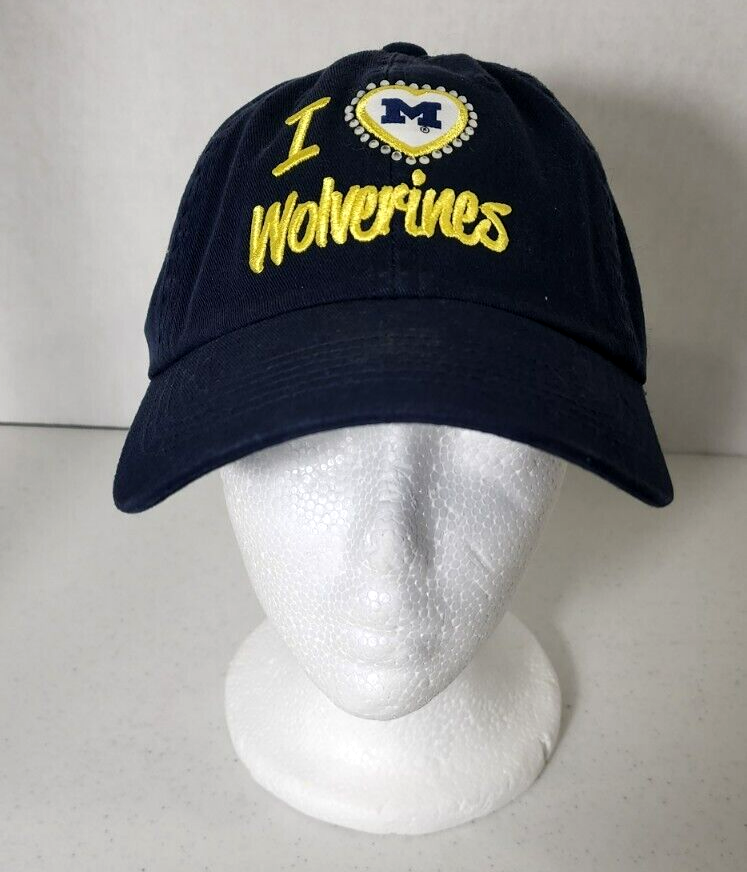 University Of Michigan wolverines hat Woman adjustable