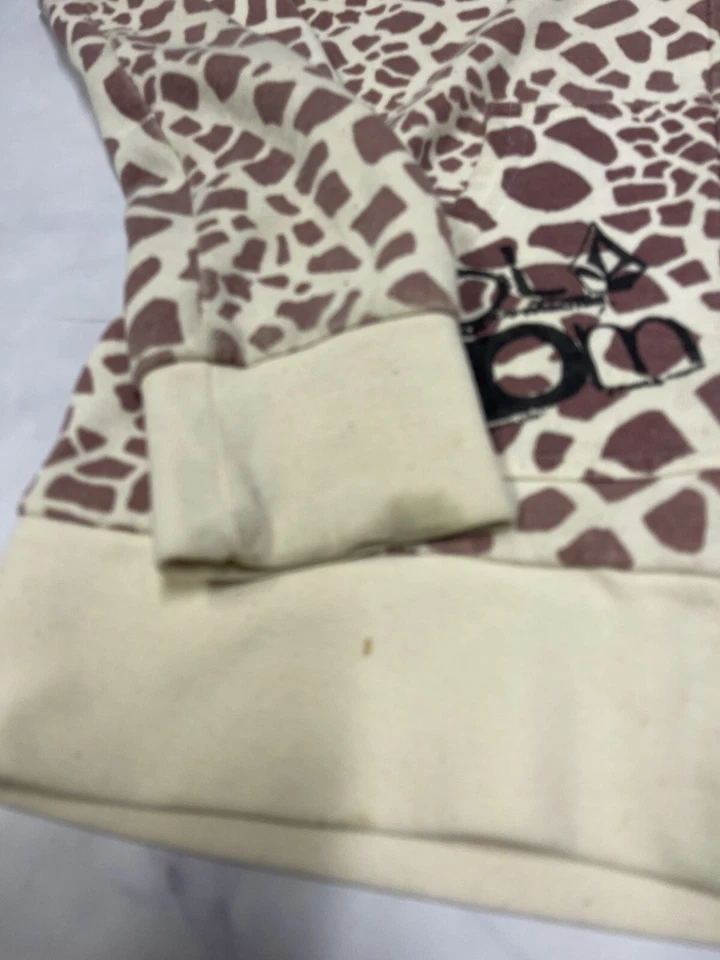 Sudadera con capucha y cremallera con estampado de animales Volcom para mujer talla M Foto 2 de 4