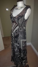 Beautiful Planet Boho Maxi Dress Size UK 8