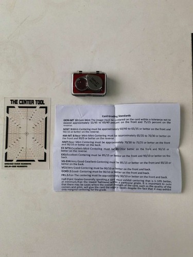 5 Accessories Details Page For PSA BGS SGC TCG Sports Card Rating Alignment Kit - Zdjęcie 6 z 9