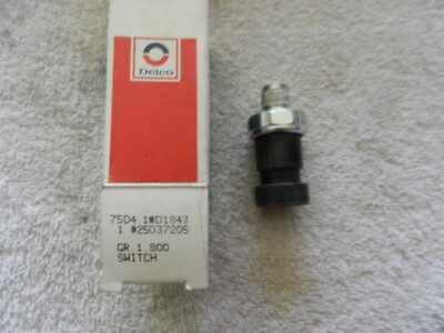 #ad #ad NOS AC Delco Oil Pressure Switch #25037205 $13.49