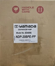 NEW! Yamada 854096 NDP-20BPE-PP Diaphragm Pump 3/4" Inlet 3/4" Outlet 100psi