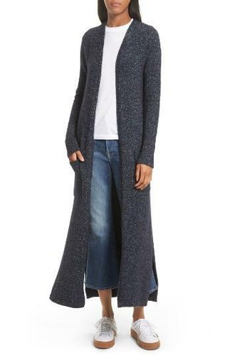 Theory Torina Donegal Longline Cardigan 