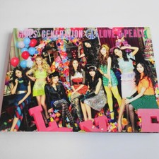 SNSD LOVE  PEACE GIRLS' GENERATION JAPAN CD DVD