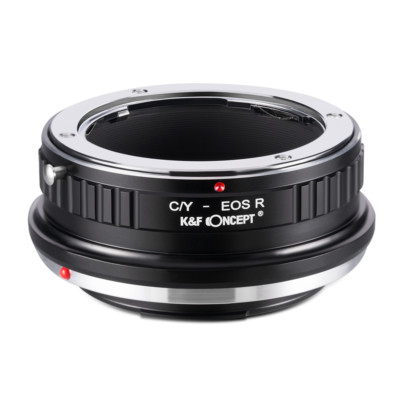 K&F Concept Lens Adapter for Contax Yashica CY lens to Canon EOS RF R5 R6 camera