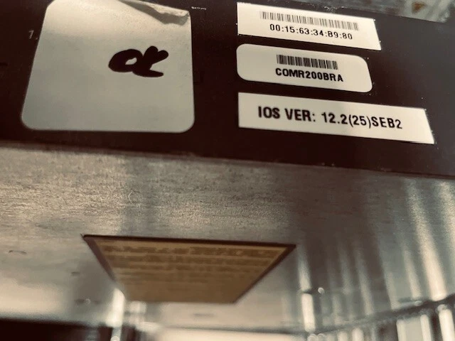 Cisco WS-C3750G-24T-E - 24 Port Gigabit Switch - Image 4 of 4