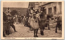 Postcard - Scene from the festival, Rothenburg ob der Tauber, Germany