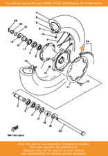 YAMAHA Joint, Chain, 94681-47011 OEM DT200WR WR200 WR250 TT-R230
