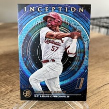 2022 Bowman Inception Blue Joshua Baez RC /99 CARDINALS