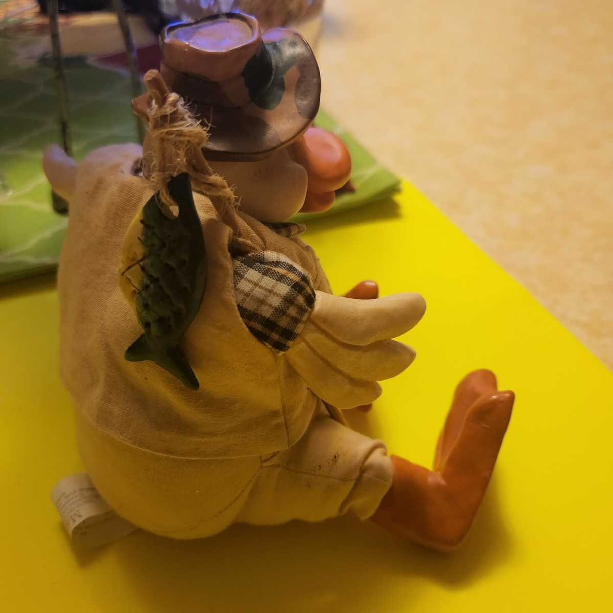 Vintage Russ Berrie Co Critters Factory Figurine His name is