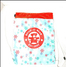 Build a Bear Backpack Lightweight Nylon Cinch Bag Knapsack