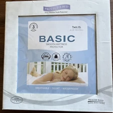 🗑️ PROTECT-A-BED BASIC Waterproof Mattress Protector  TWIN XL