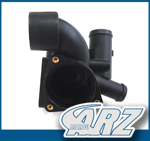 Thermostatgehäuse 022121117C Kühlmittel Thermostatgehäuse Für AUDI A3 TT 3.2 V6 Und VW V5 V6 R32 Thermostat Auto