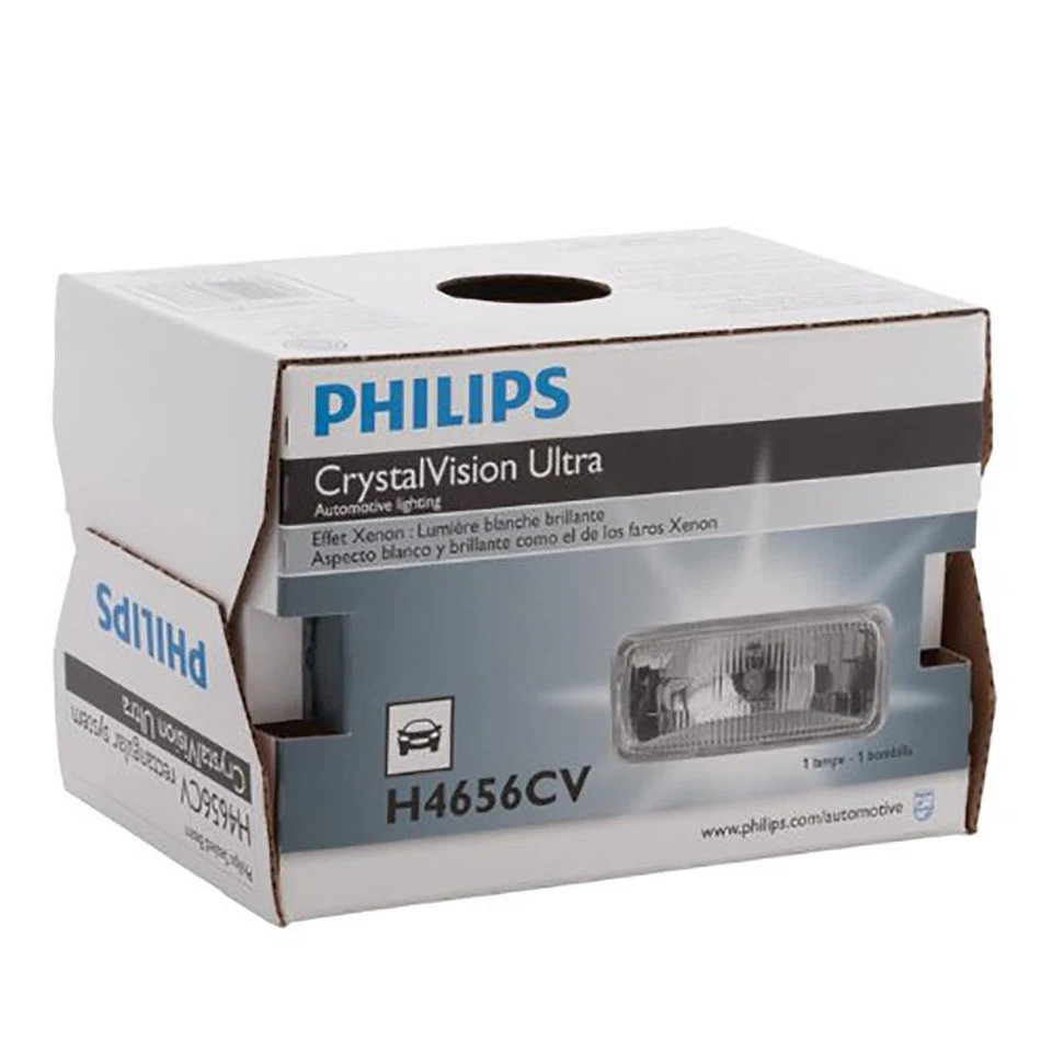 Philips 4 Car Headlight Bulb High Beam & Low Beam fits Audi Coupe 1981-1983 - Image 3 of 4