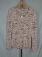 Loft Marled Metallic Sweater Size Medium New