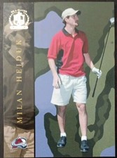 2002 - 2003 ITG Be A Player Milan Hejduk Signature Series Golf #GS-62 Hockey 