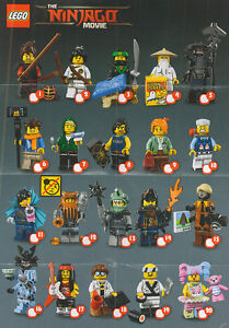 lego ninjago minifigure collection