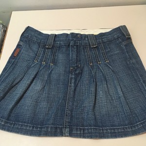seven for all mankind denim skirt