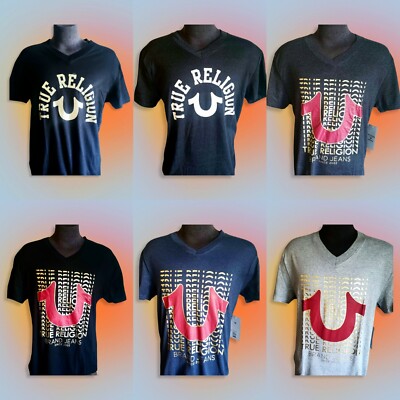 NWT True Religion Icons Logo Loungewear Short Sleeve Men’s T-Shirt Choose  Sz C