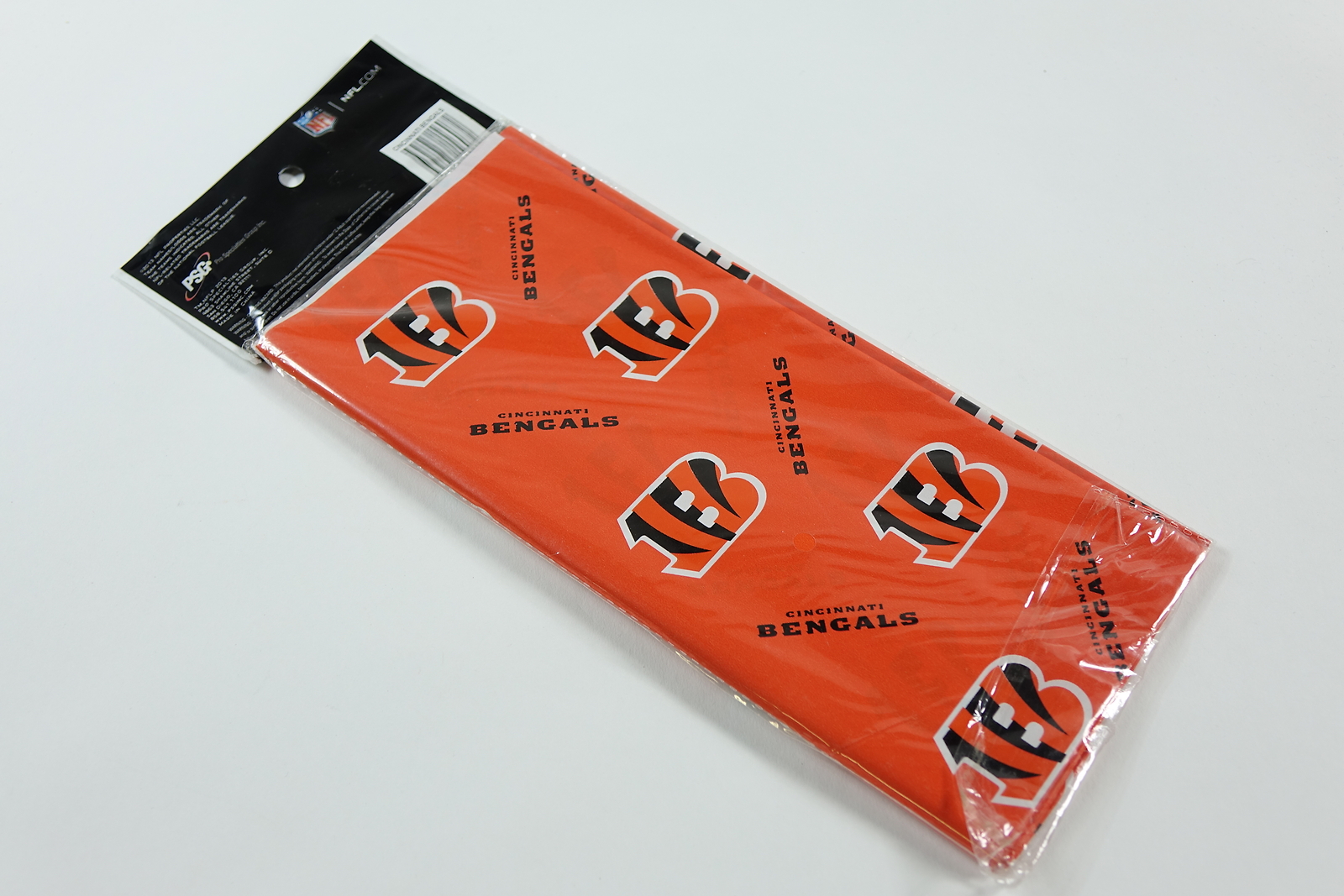 NFL Cincinnati Bengals Wrapping Paper Three 20" x 30" Sheets eBay