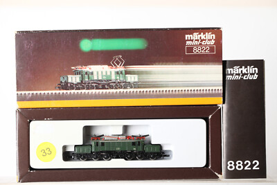 Märklin mini-club Spur Z 8822 Krokodil E-Lok E 194 080-8  in OVP (329412) #5949#