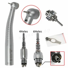 Dental Fiber Optic Handpiece for KAV 4/6 Holes LED 360° Quick Coupler