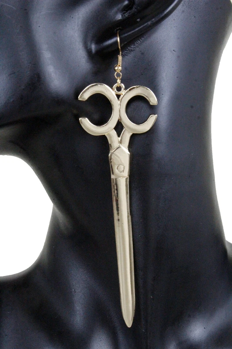Scissors earrings hotsell