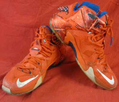 Nike LeBron 12 684593-616 Mens Red USA Independence Day Basketball Shoes US 10.5
