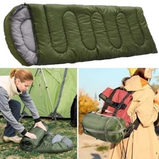 2024 Adult Cold Weather Sleeping Bag For Big & Tall Outdoor Waterproof Winter