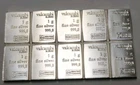 10 x 1 gram Valcambi Suisse Silver Bars .999 Silver (10 grams total)