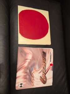 Yasaka Rakza 9 Rubber Table Tennis Rubber, Red Max Thickness