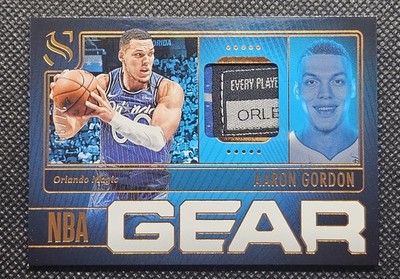 2024-25 Panini Silhouette Aaron Gordon NBA Gear Game Worn Patch Laundry ...