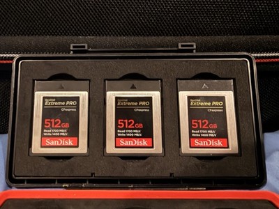 SanDisk Extreme Pro 512GB CFexpress Card Type B 1700/1400MB/S