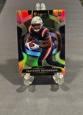 2025 Panini Select - Concourse TreVeyon Henderson #78 Silver Prizm (RC) Patriots