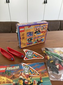 Lego System Pirates Set 6256 Islander Catamaran inc Box, Instructions 90s