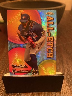 2024 Topps Chrome Logofractor Edition - Chrome All Etch Vladimir Guerrero Jr....
